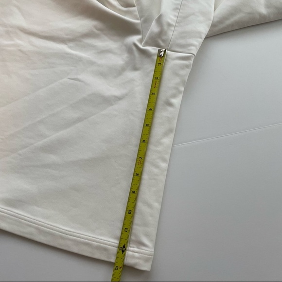 Rosie Assoulin White Wide leg Bermuda Culottes gaucho oversized shorts 10 Flared - Picture 6 of 10